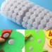FixtureDisplays® White Hoop & Loop Dot Glue Dot Craft Tape Vel Crow Adhesive Dot 500Set 17MM DIA 15033